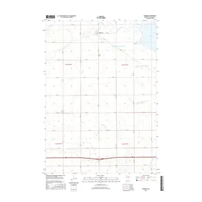 2016 Map of Okabena, 2016 Print