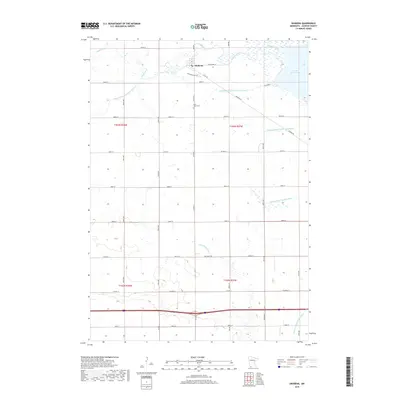 2019 Map of Okabena, 2019 Print