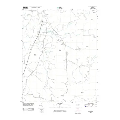 2010 Map of Okalona, 2010 Print