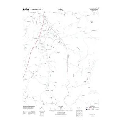 2013 Map of Okalona, 2013 Print