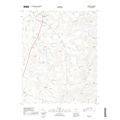 2019 Map of Okalona, 2019 Print
