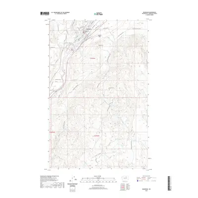 2020 Map of Okanogan, 2020 Print