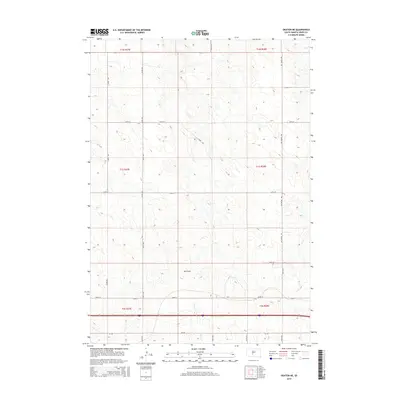2015 Map of Okaton NE, 2015 Print