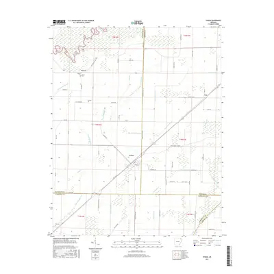2017 Map of O'Kean, 2017 Print
