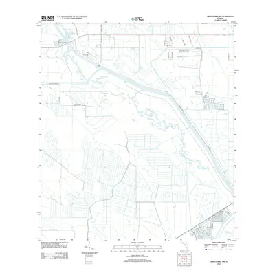 2012 Map of Okeechobee NW, 2012 Print
