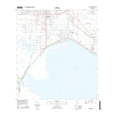 2015 Map of Okeechobee, 2015 Print