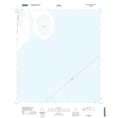 2021 Map of Okeechobee SE, 2021 Print