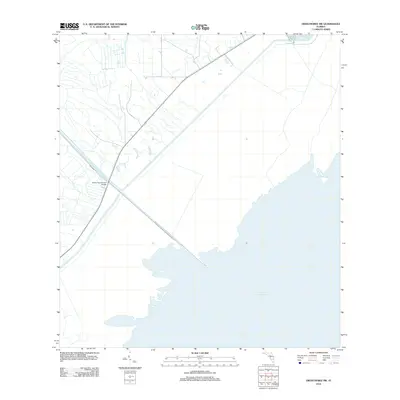 2012 Map of Okeechobee SW, 2012 Print