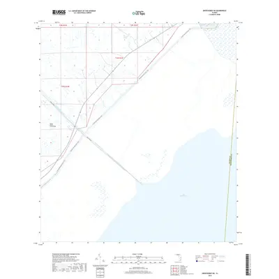 2018 Map of Okeechobee SW, 2018 Print