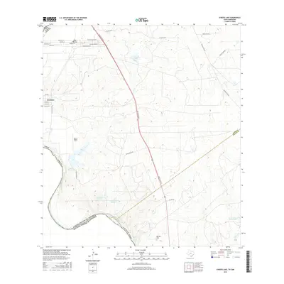 2016 Map of O'Keefe Lake, 2016 Print