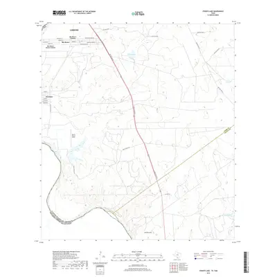 2019 Map of O'Keefe Lake, 2019 Print