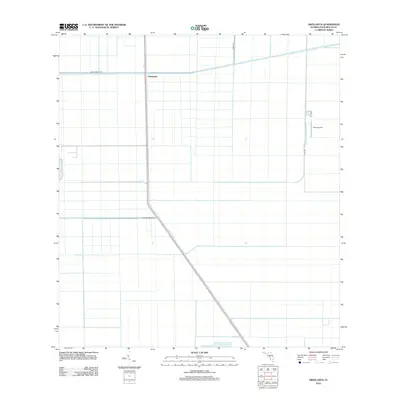 2012 Map of Okeelanta, 2012 Print