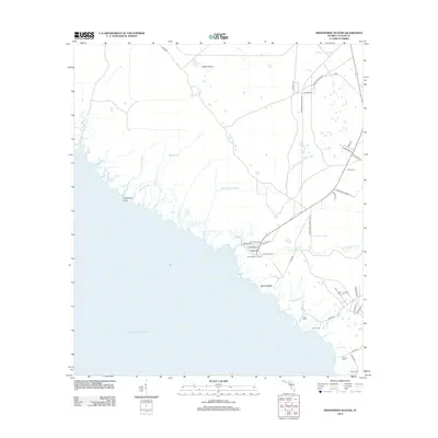 2012 Map of Okefenokee Slough, 2012 Print