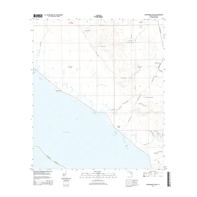 2015 Map of Okefenokee Slough, 2015 Print
