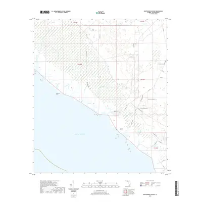 2018 Map of Okefenokee Slough, 2018 Print