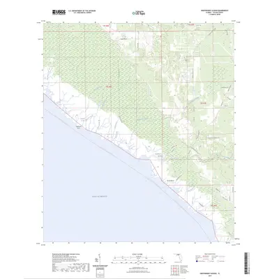 2024 Map of Okefenokee Slough, 2024 Print