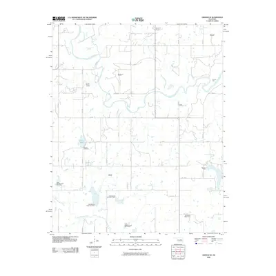 2009 Map of Okemah SE, 2009 Print