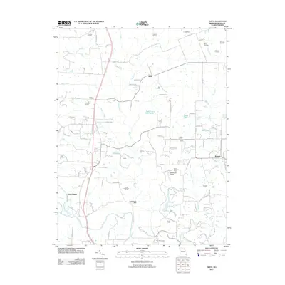 2011 Map of Okete, 2011 Print
