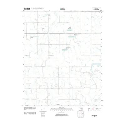 2010 Map of Okfuskee, 2010 Print