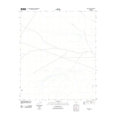 2011 Map of Okie Well, 2011 Print