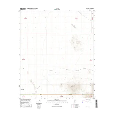2014 Map of Okie Well, 2014 Print