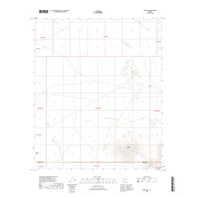 2018 Map of Okie Well, 2018 Print