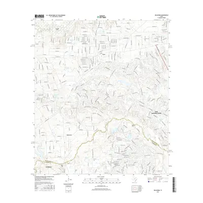 2016 Map of Oklahoma, 2016 Print