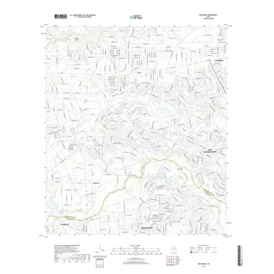 2019 Map of Oklahoma, 2019 Print