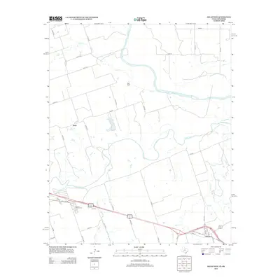 2012 Map of Oklaunion, 2012 Print