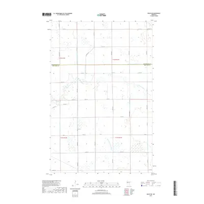 2019 Map of Oklee NW, 2019 Print