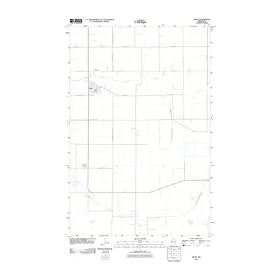2010 Map of Oklee, 2010 Print