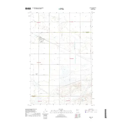 2019 Map of Oklee, 2019 Print