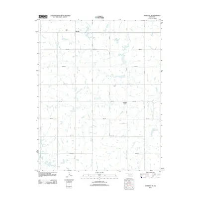 2012 Map of Okmulgee NE, 2012 Print
