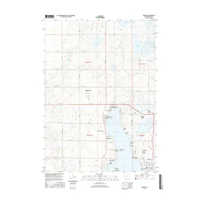 2015 Map of Okoboji, 2015 Print