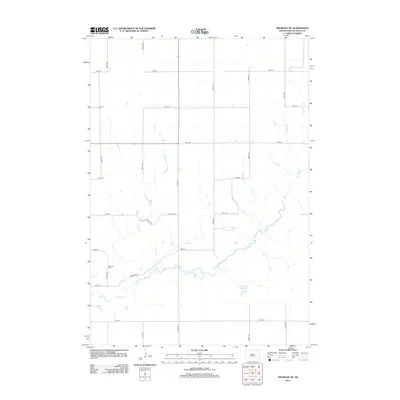 2012 Map of Okobojo NE, 2012 Print