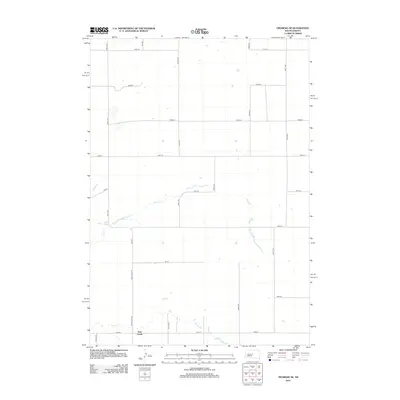 2012 Map of Okobojo SE, 2012 Print