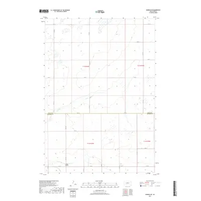 2017 Map of Okobojo SE, 2017 Print