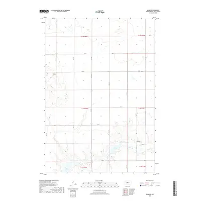 2017 Map of Okobojo, 2017 Print