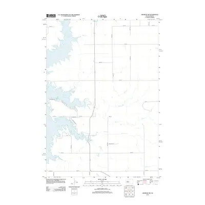 2012 Map of Okobojo SW, 2012 Print