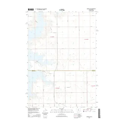 2015 Map of Okobojo SW, 2015 Print