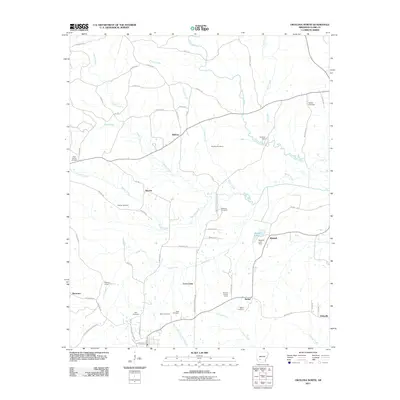 2011 Map of Okolona North, 2011 Print