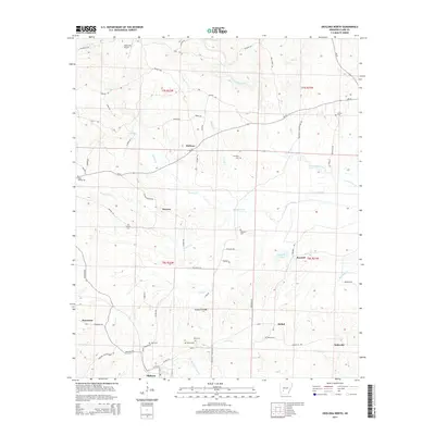 2014 Map of Okolona North, 2014 Print