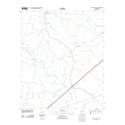2011 Map of Okolona South, 2011 Print