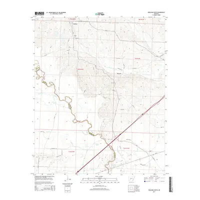 2014 Map of Okolona South, 2014 Print