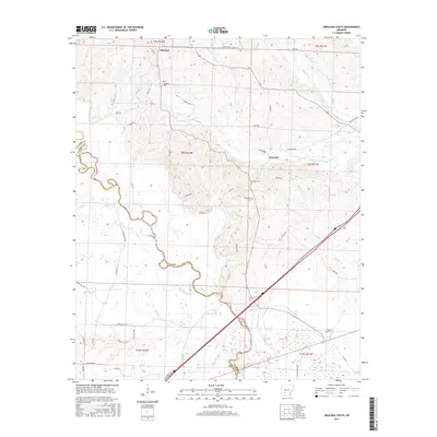 2017 Map of Okolona South, 2017 Print