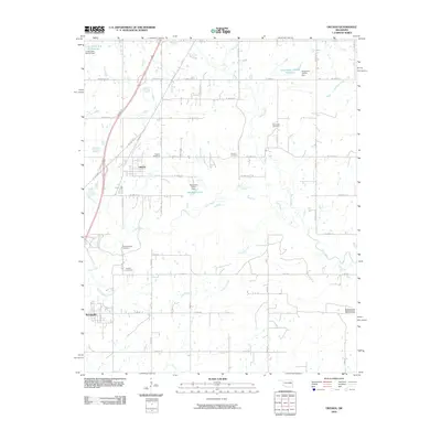 2010 Map of Oktaha, 2010 Print