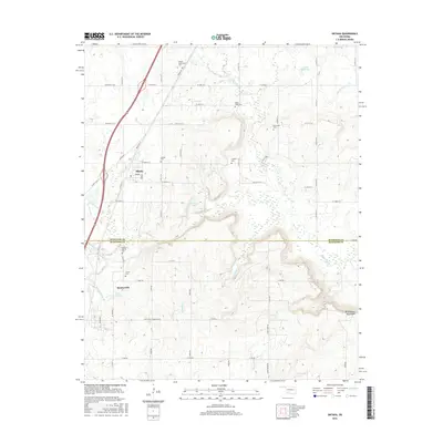 2016 Map of Oktaha, 2016 Print