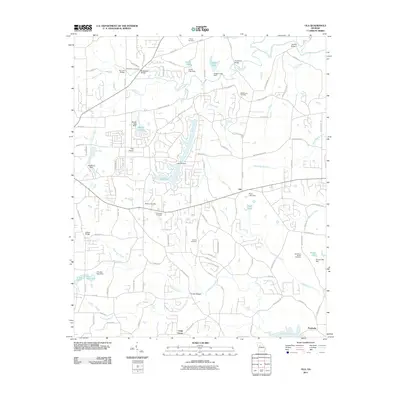 2011 Map of Ola, 2011 Print