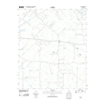 2010 Map of Ola, 2010 Print