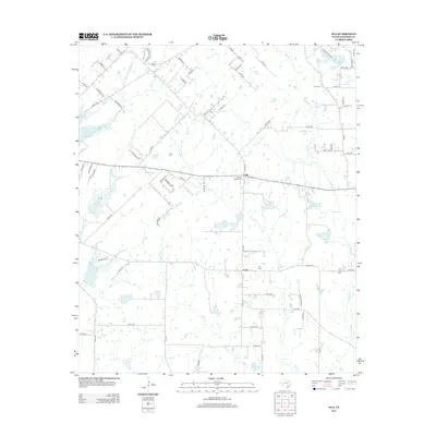 2012 Map of Ola, 2012 Print